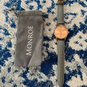 Brand New Monroé Rose Gold Watch